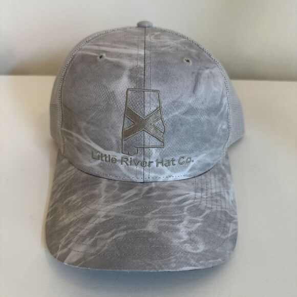 Men's Little River Co. Richardson Alabama Mesh Grey Adjustable Snapback Hat - Picture 1 of 5